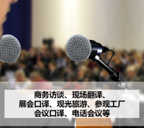 开平上海商务伴游 上海好乐迪商务翻译咨询有限公司