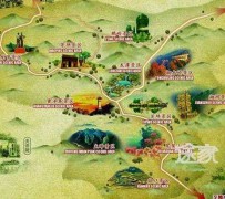 开平景点地图(长沙景点地图)